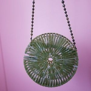 Cult Gaia Luna Jade Crossbody